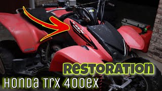 Project &quot;Trail Ride Build&quot; 2007 Honda Trx 400ex | Episode 1