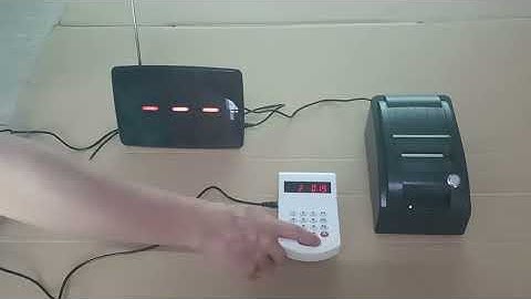 wireless intelligent queue ticketing and calling queue management system