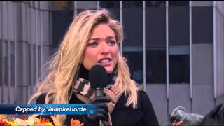 Martha Hunt At Macys Thanksgiving Parade 2014