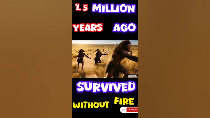 “1.5 Million Years Ago: How the First Humans Survived Without Fire 🔥”#FirstHumans