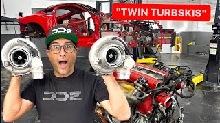 Revealing 2000 Hp Ferrari V12 Turbo Kit!