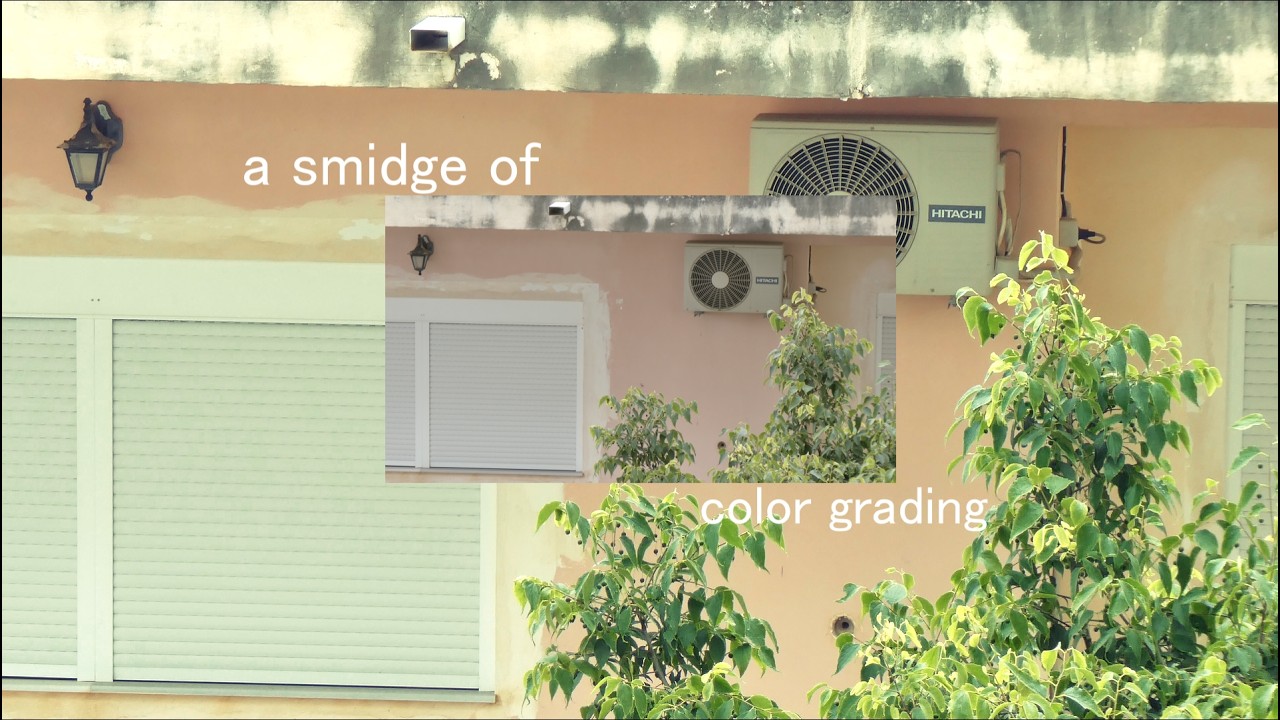 a smidge of color
