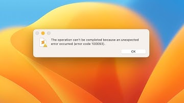 Sorry this Operation Could Not Be Completed Because An Unexpected Error Occurred
