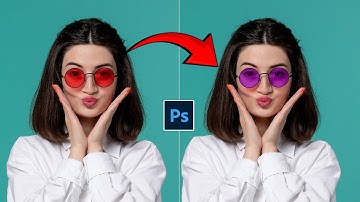 How to Change Sunglass Color n Photoshop | Photoshop Tricks and Tips