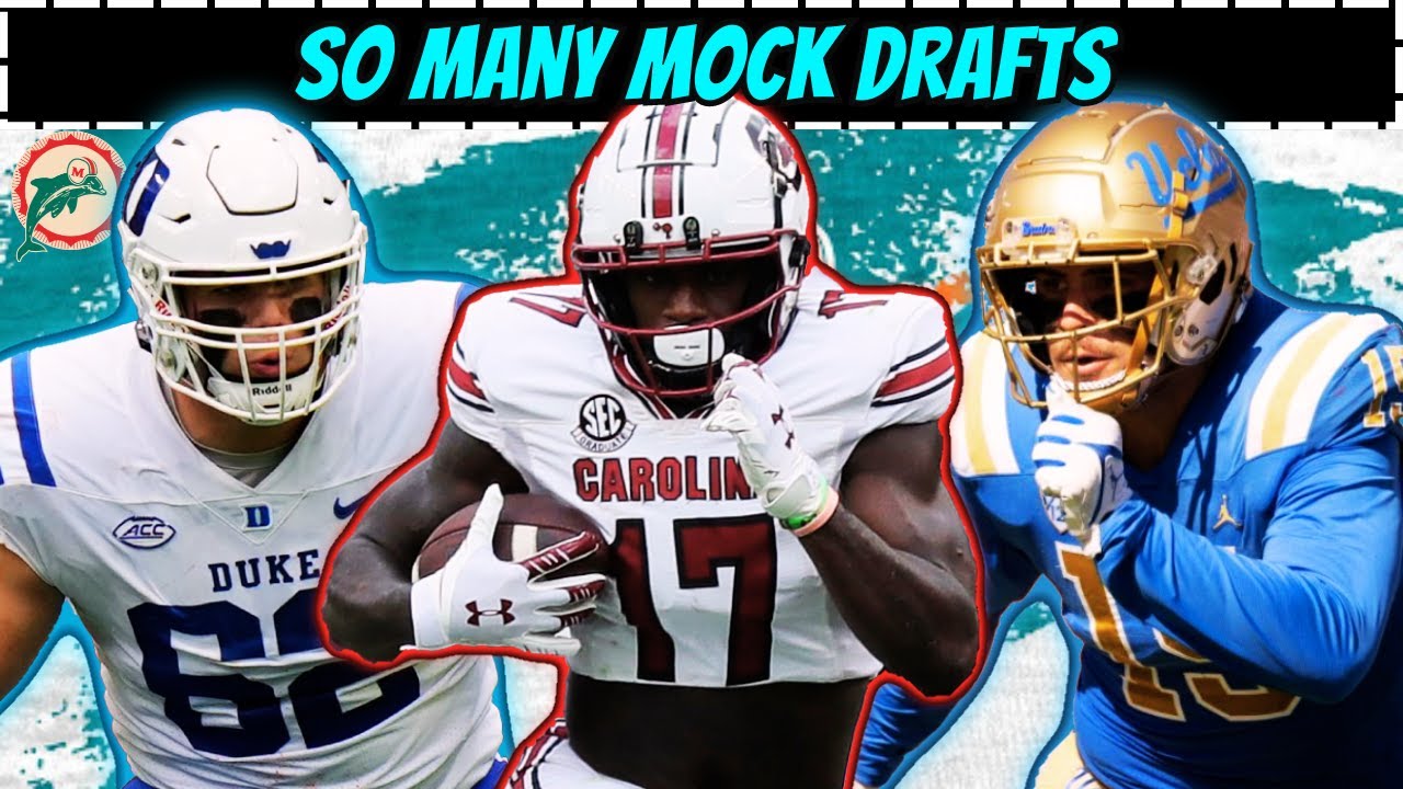 Creating Miami Dolphins 2024 NFL Mock Drafts YouTube