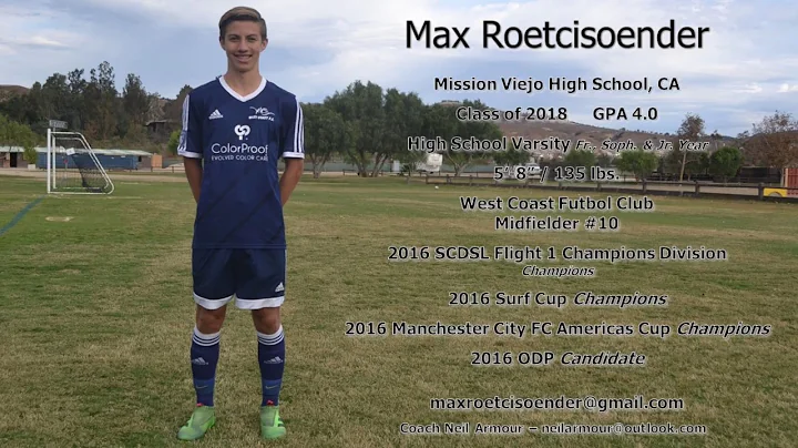 Max Roetcisoender   College Soccer Recruiting High...