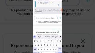 YouChat: The ChatGPT Alternative That's Connected to the Internet screenshot 5