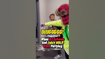 When Juice WRLD And DJ Scheme Were Partying In The Bathroom...