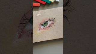 Colorful Eye Drawing Tutorial #shorst #eyes