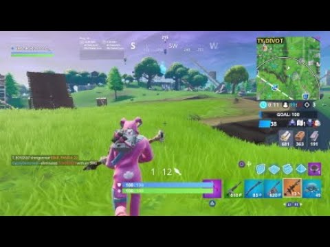 fortnite went crazy* havent played in a while - YouTube