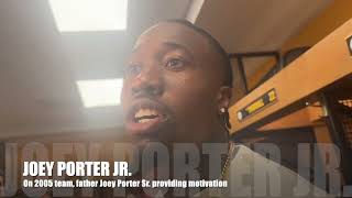Joey Porter Jr. on Making His Dad, 2005 Steelers Proud | Steelers Locker Room