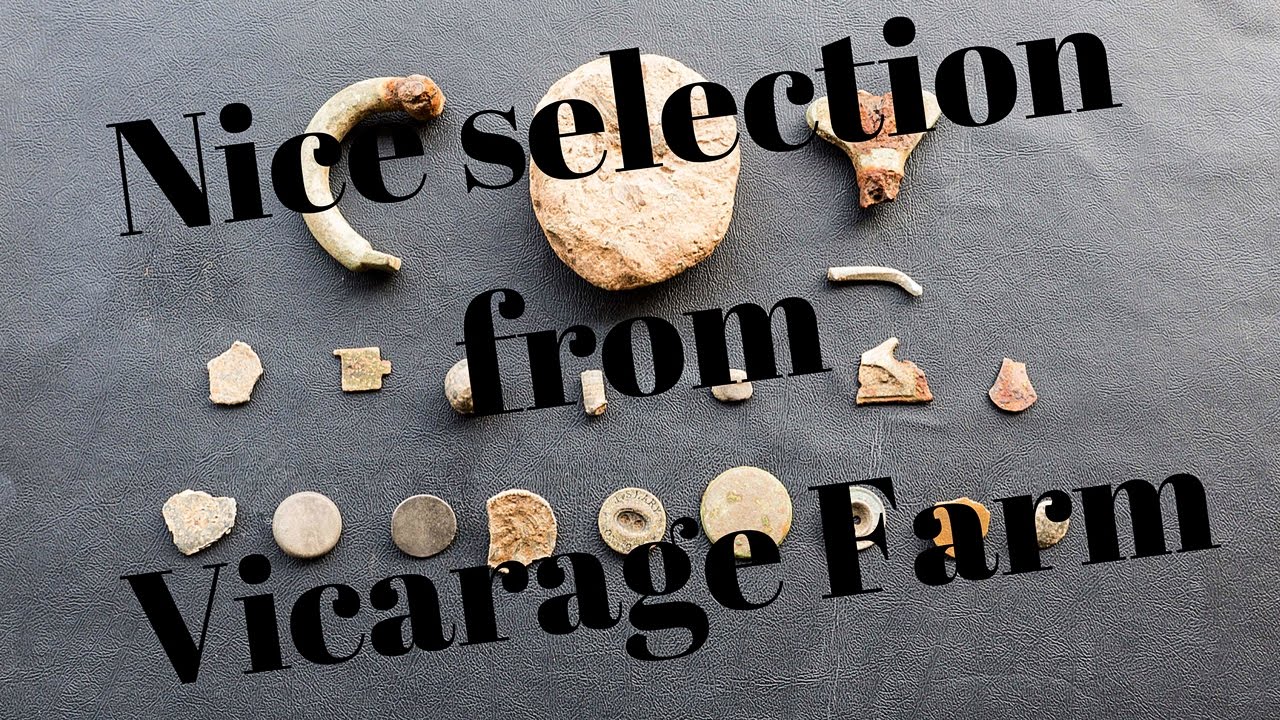 Metal detecting at Vicarage Farm (silver) 4th March 2017 