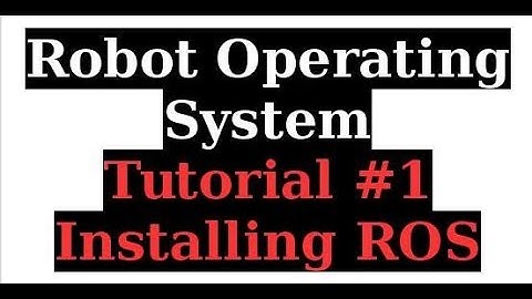 ROS Tutorial #1