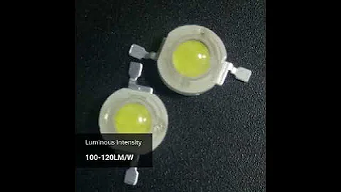 White 1w 3w High Power Led Datasheet With Bridgelux Chip