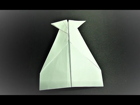 折り紙 よく飛ぶ飛行機 Origami Paper Airplane Youtube