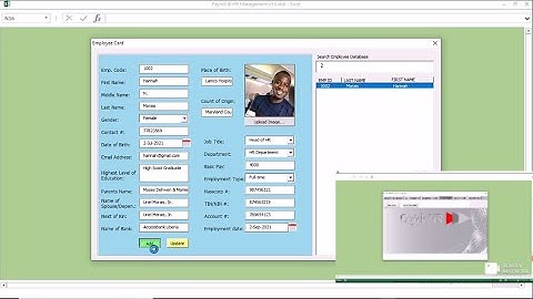 Payroll & HR Management in Excel