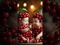 Baby Food ASMR 🥟🌶️🍋🍇🍯 | Mini Samosa, Jalebi &amp; More | #food #cutecartoon #eating