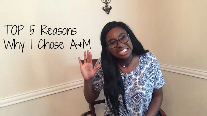 Top 5 Reasons Why I Chose Texas A&M