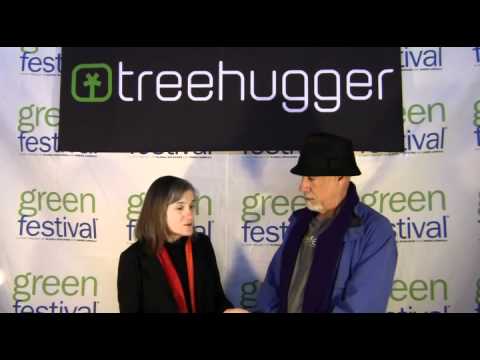 Kevin Danaher Interviews Amy Goodman of Democracy Now with TreeHugger at Green Festival