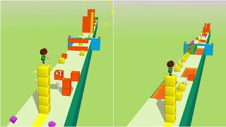 Cube Stack: Pass Over Blocks - Run Surfer _ Game Android, iOS screenshot 2