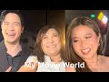 Alden richards  sharon cuneta  miles ocampo reaction after watching their film  family of two