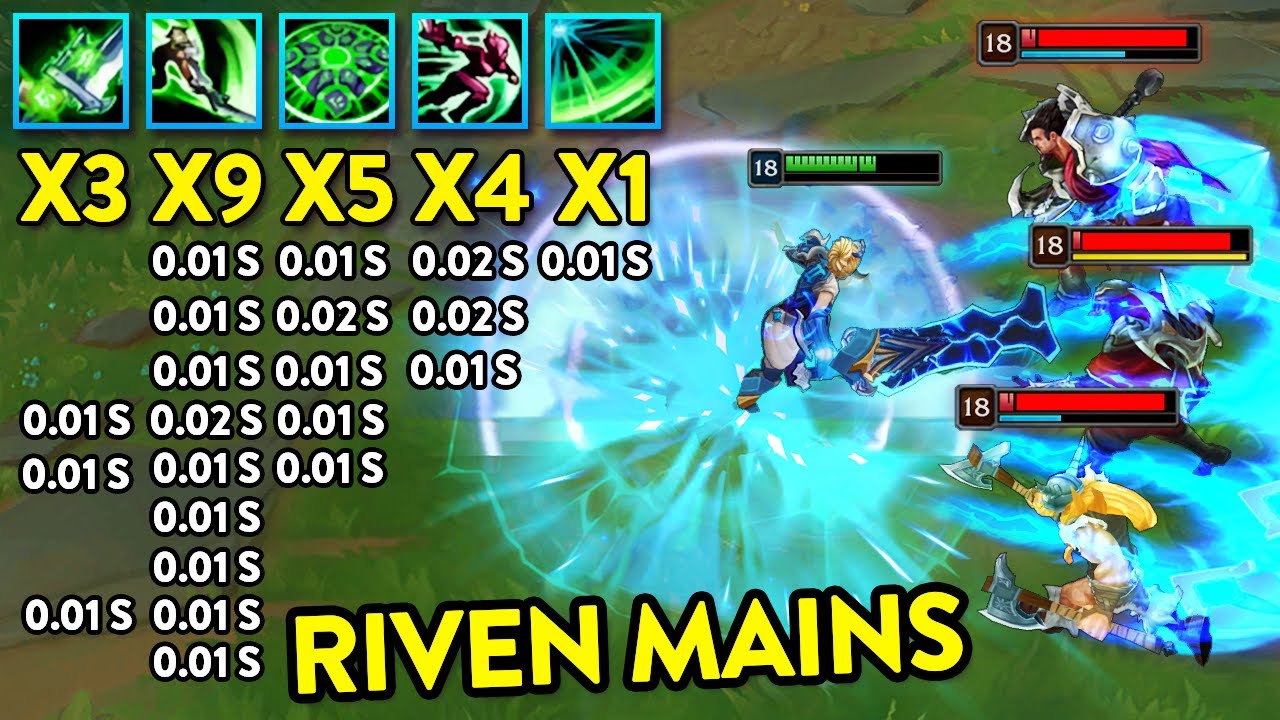 Ap Riven When Riven Mains Have INSANE APM.. - YouTube