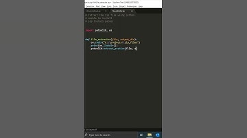 extract zip files using python. Subscribe channel for python tutorials🐍 #shorts #python