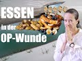 ESSEN in der OP-WUNDE nach Weisheitszahn-OP: WIE geht das wieder RAUS