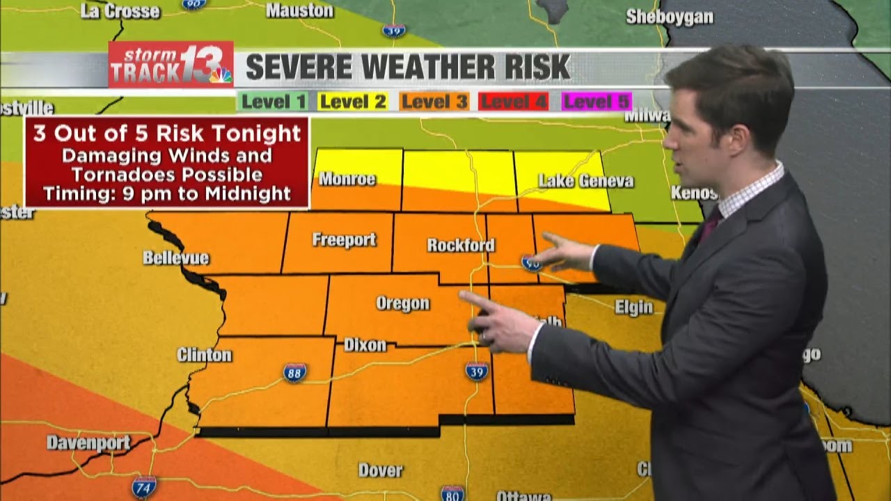 Strong winds continue, with severe storms on the way - YouTube