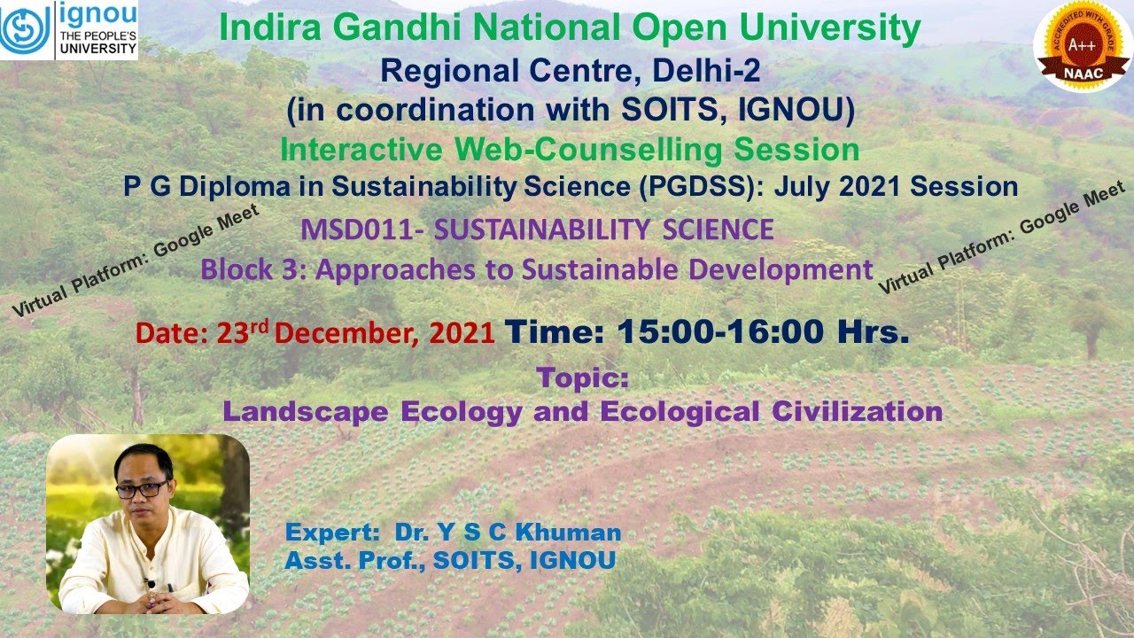 Landscape Ecology and Ecological Civilization