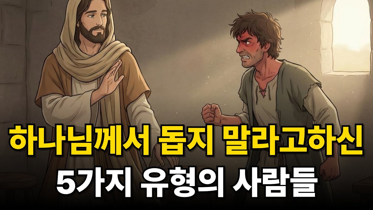 하나님께서 당신에게 돕지 말라고 명령하신 5가지 유형의 사람들