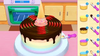 Fun Cake 3d Decorating Game - Sweet Bakery Shop: Desserts, Cakes Design & Dress Up Game For girls screenshot 4