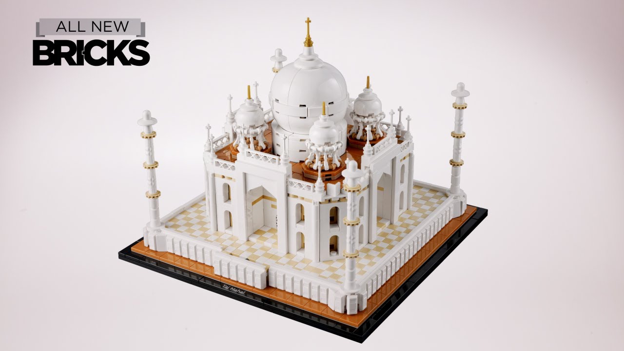 Atticus stivhed Behandling Lego Architecture 21056 Taj Mahal Speed Build - YouTube