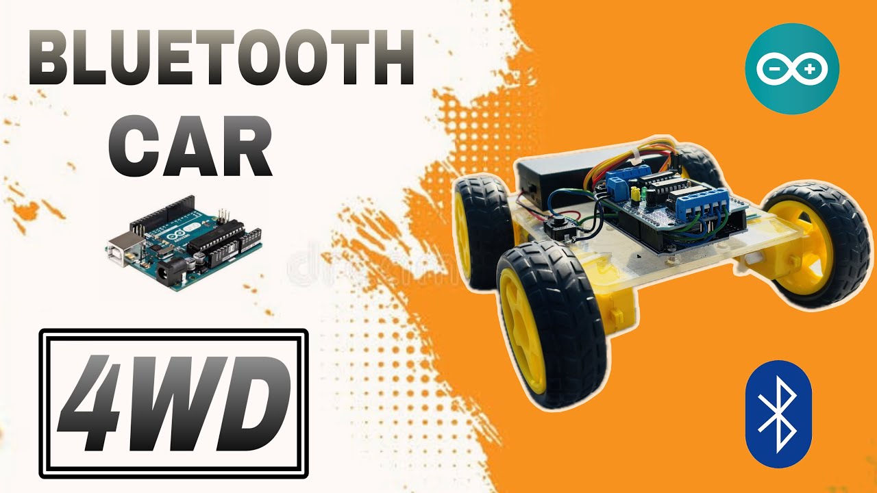 How to make Arduino Bluetooth controlled car At home :) - YouTube