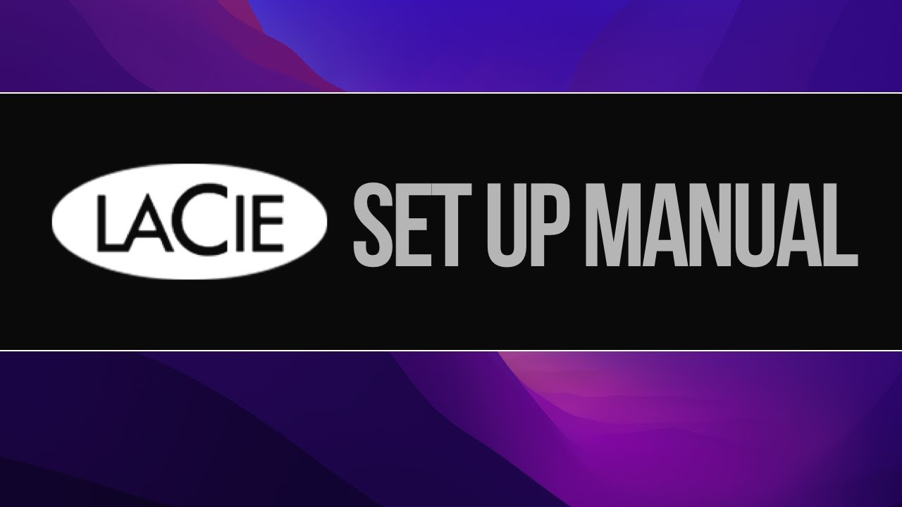 How to use LaCie Rugged External USBC, USB 3.1 Gen 1 Portable Hard