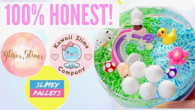 AMAZING 100% HONEST Kawaii Slime Company & Popular Slime Review! 