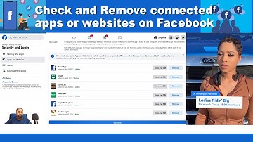 How to Check and Remove connected apps or websites on Facebook Account 2022