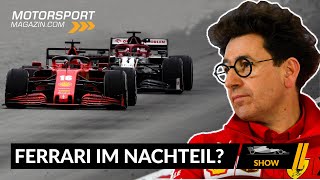 Ist Ferrari in der Formel 1 2021 im Nachteil?