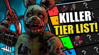 HIGH MMR Killer Tier List | Dead By Daylight