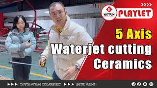 Water Jet Cutting Machine Accurately Cuts Ceramics Marble Quartz And Granite With Zero Error