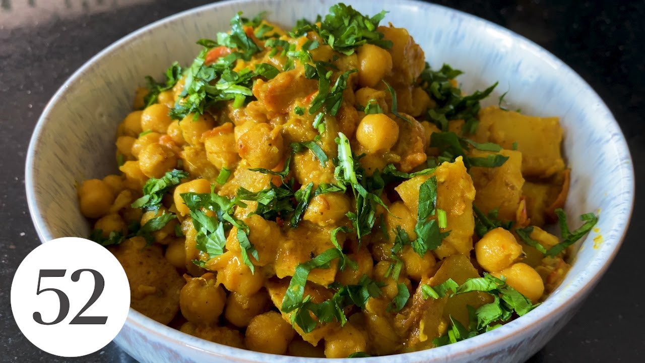 How to Make Chickpeas & Potato Curry with @Food with Chetna | At Home With Us | Food52