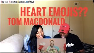 THIS WAS DIFFERENT! TOM MACDONALD- HEART EMOJIS FT BRANDON HART \& NOVA ROCKAFELLER (REACTION)