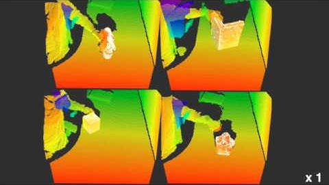 Depth-Based Object Tracking using a Robust Gaussian Filter
