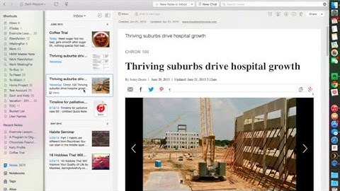 Evernote Lesson 7 - Saved Searches, OCR, Note Merging