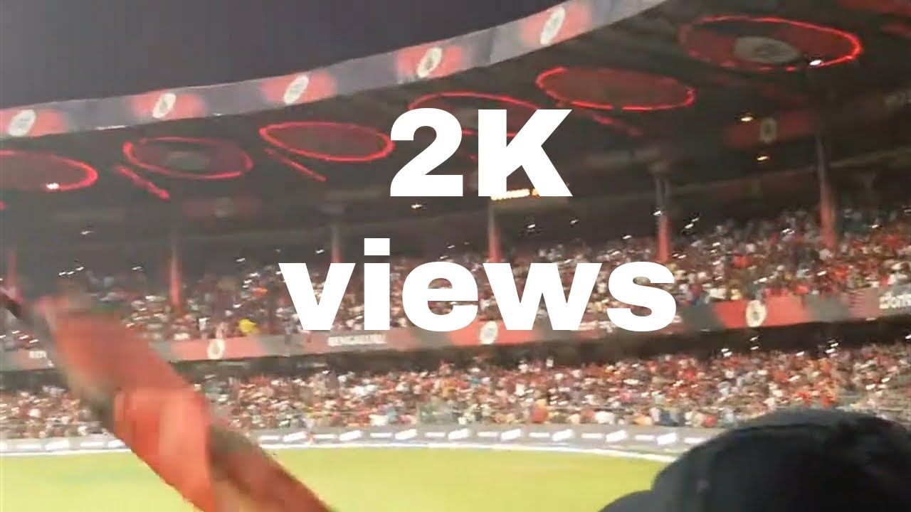 RCB CROWD DANCE IN IPL