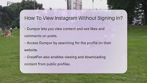 How To View Instagram Without Signing In? - Everyday-Networking
