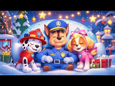FALL INTO SLEEP INSTANTLY with Paw Patrol🎄 Soothing Christmas Piano & Cozy Christmas Ambience