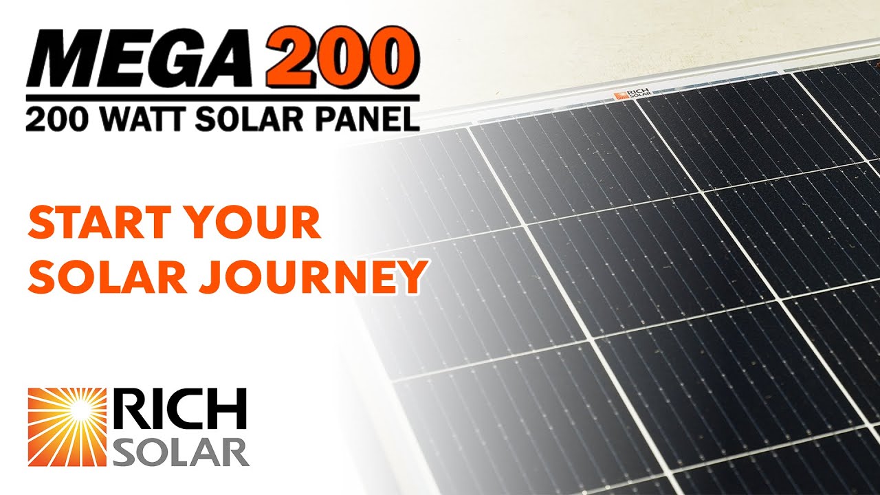 Rich Solar MEGA panels