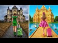 私たちは素晴らしい家を建てています | 金持ちの女の子 vs 貧乏な女の子 チャレンジ Multi DO Girls