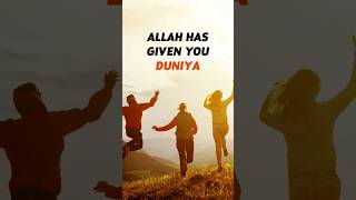 Is duniya is blessing ❓❔#islam #viralvideo #shortsvideo